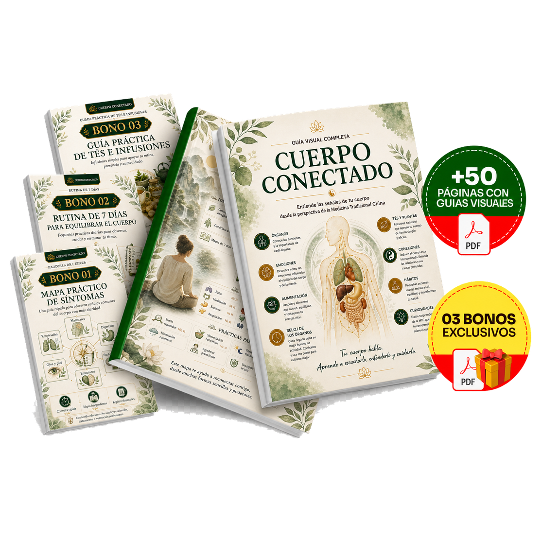 Mockup completo de Cuerpo Conectado